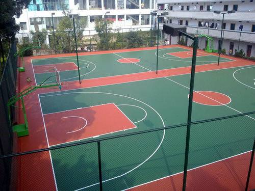 高淳硅pu籃球場